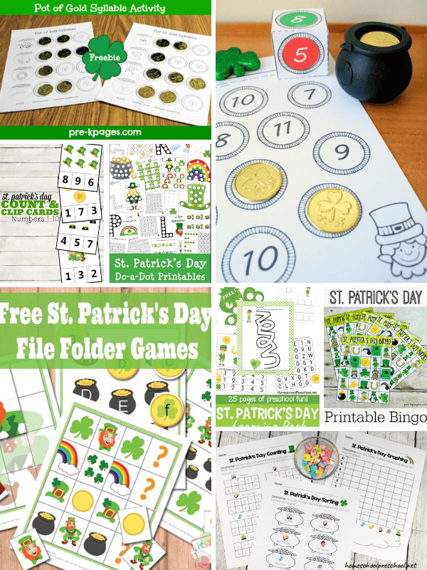 St Patrick’s Day Printables