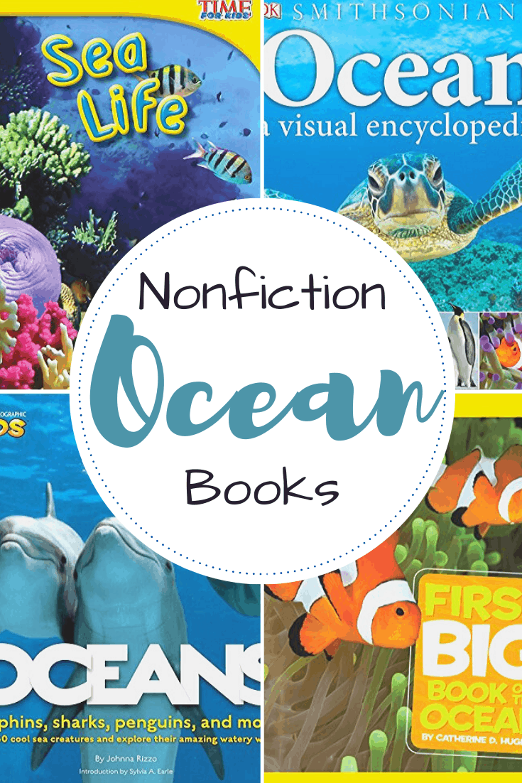 This collection of nonfiction books about the ocean is perfect for kids ages 3-10! Learn more about the ocean and the animals that live in it. 