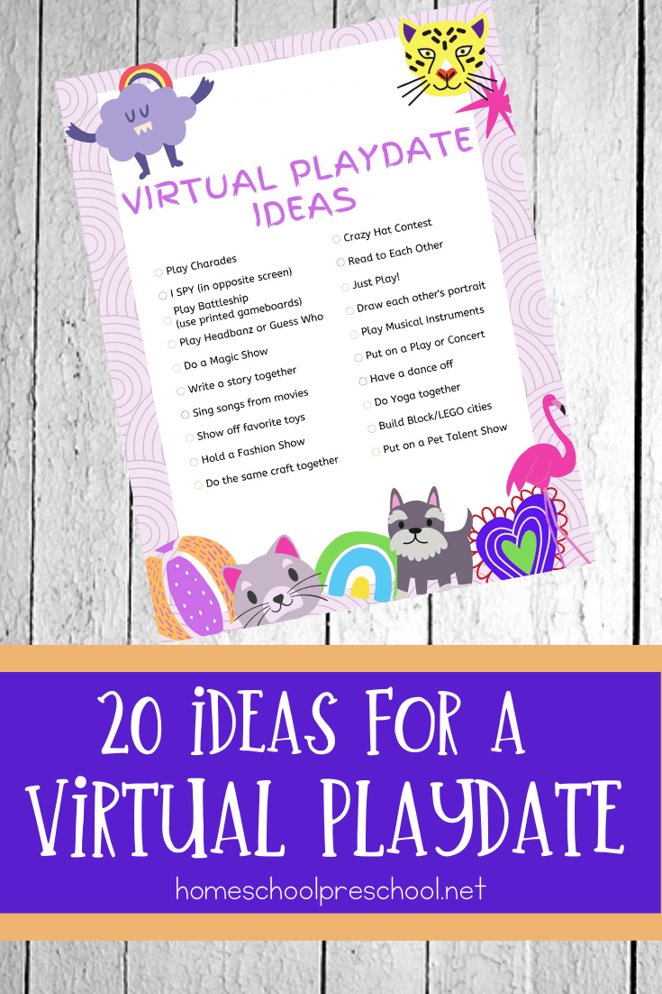 Are your kids bored already? These virtual playdate ideas are a great way to let kids of all ages connect while keeping their distance from others.