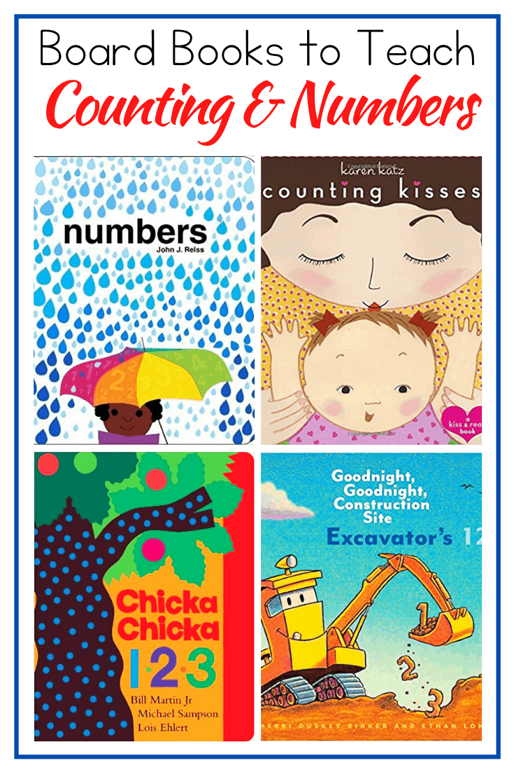 Introduce your little ones to numbers with this awesome collection counting books for toddlers. Board books for numbers, counting, and number words.