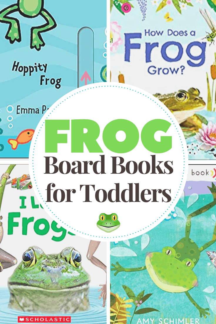 This spring, introduce your little ones to frogs with this collection of fiction and nonfiction frog books for toddlers. These board books are the best!