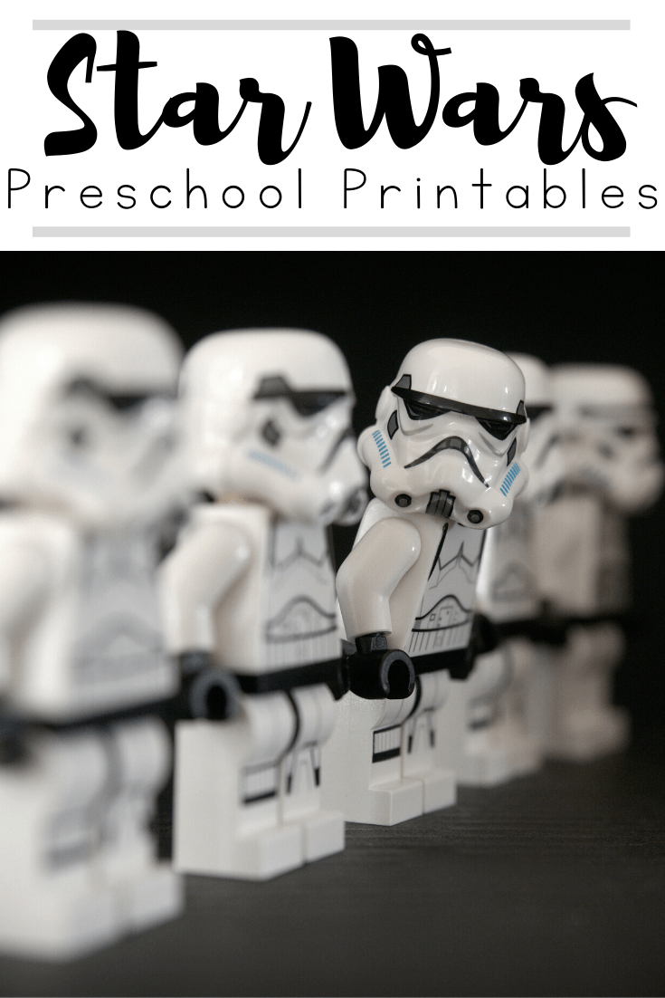 Whether you're celebrating Star Wars Day or just engaging a Star Wars fan, your kids will love these Star Wars preschool printables.