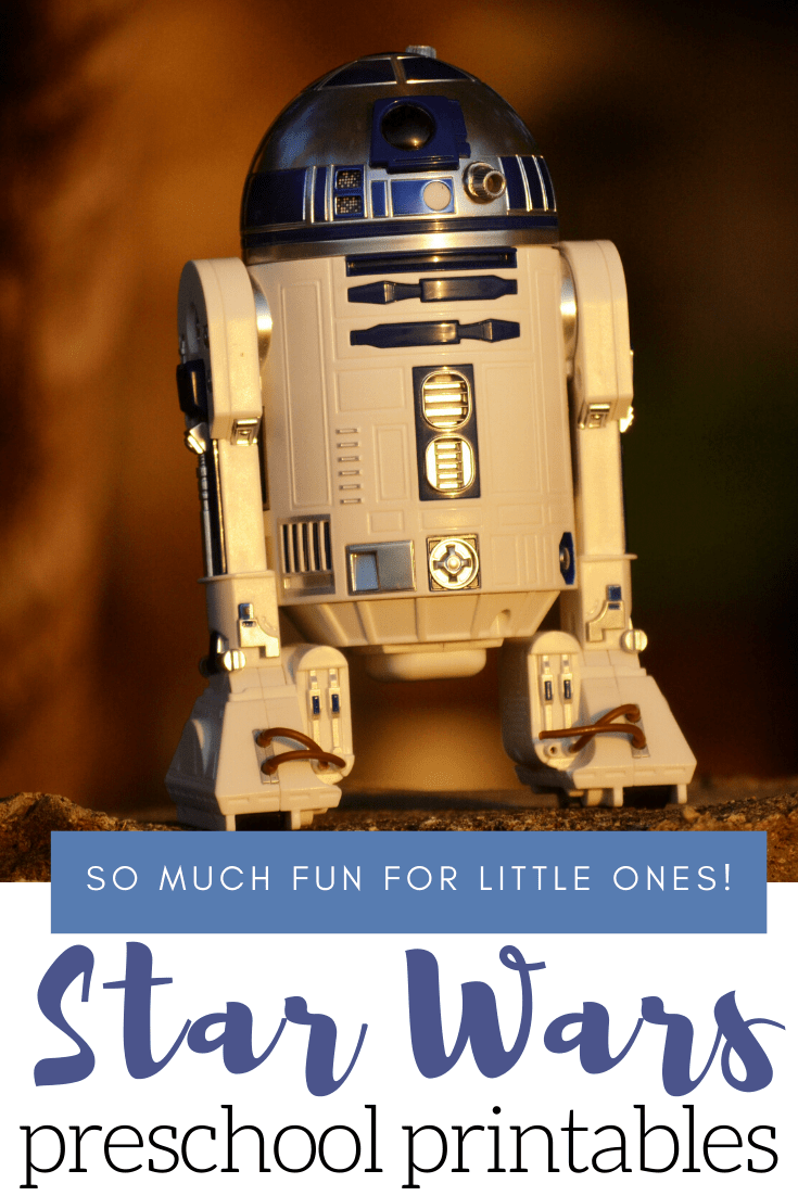 Whether you're celebrating Star Wars Day or just engaging a Star Wars fan, your kids will love these Star Wars preschool printables.