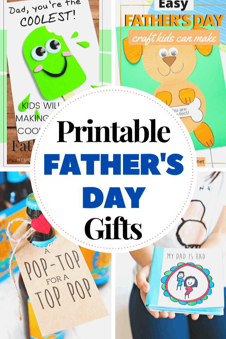 Download and print the free templates featured here, and your kids can show Dad some love with these printable Father's Day crafts! 