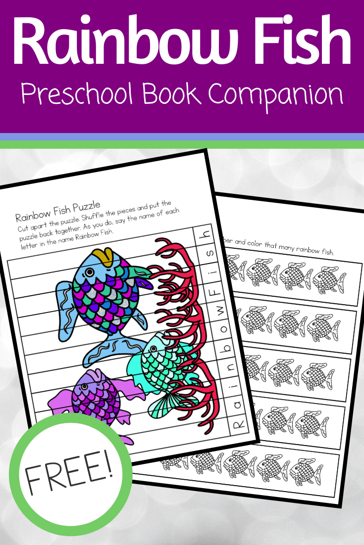 This pack of Rainbow Fish book printables will help you extend the learning after reading Marcus Pfister's classic story of sharing and friendship.
