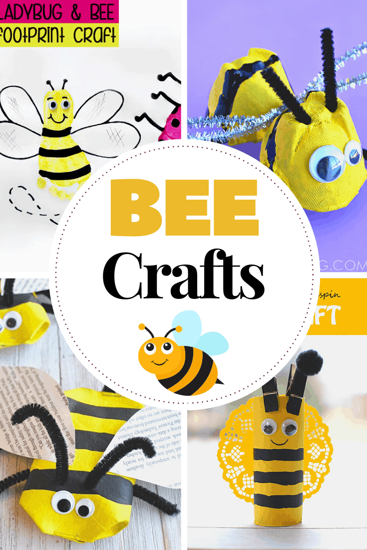 Fly on over and check out these adorable bee crafts for kids. They are perfect for your spring and summer preschool crafting sessions.
