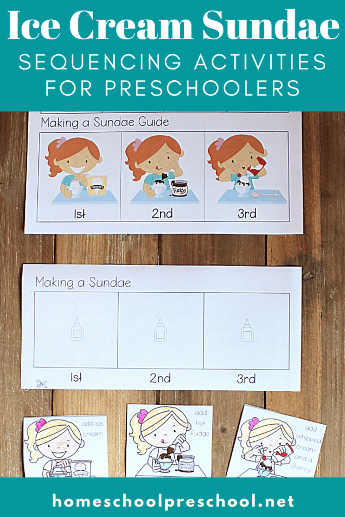Practice ordering events with these ice cream sequencing activities. This set includes two activities and a control sheet. It's perfect for summer learning!