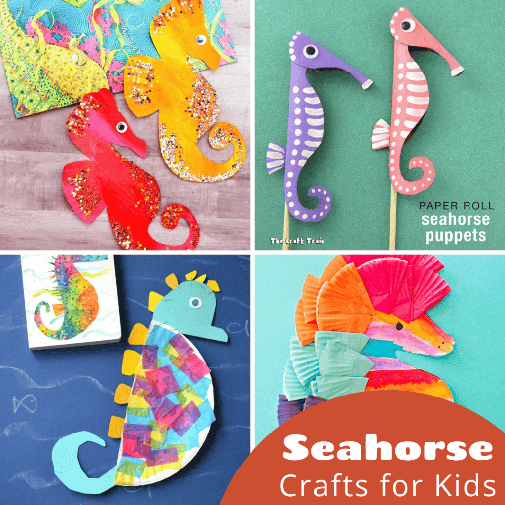 If you're planning a preschool ocean theme, be sure to include one or more of these sensational seahorse crafts for preschoolers to make!