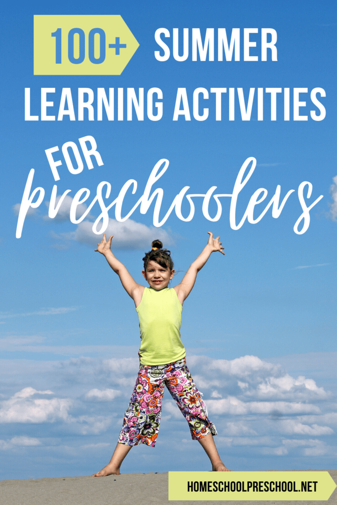 Summer is just around the corner, and you are going to love this amazing collection of summer activities for preschoolers!