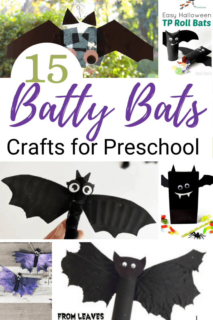 Bat Crafts for Preschoolers