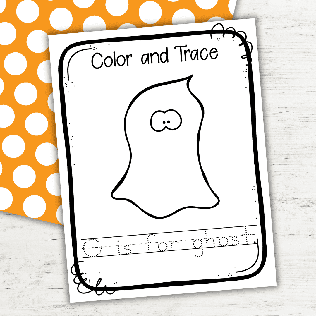 Spooky-Cute Ghost Activities for Preschoolers (Free Printable Pack!)