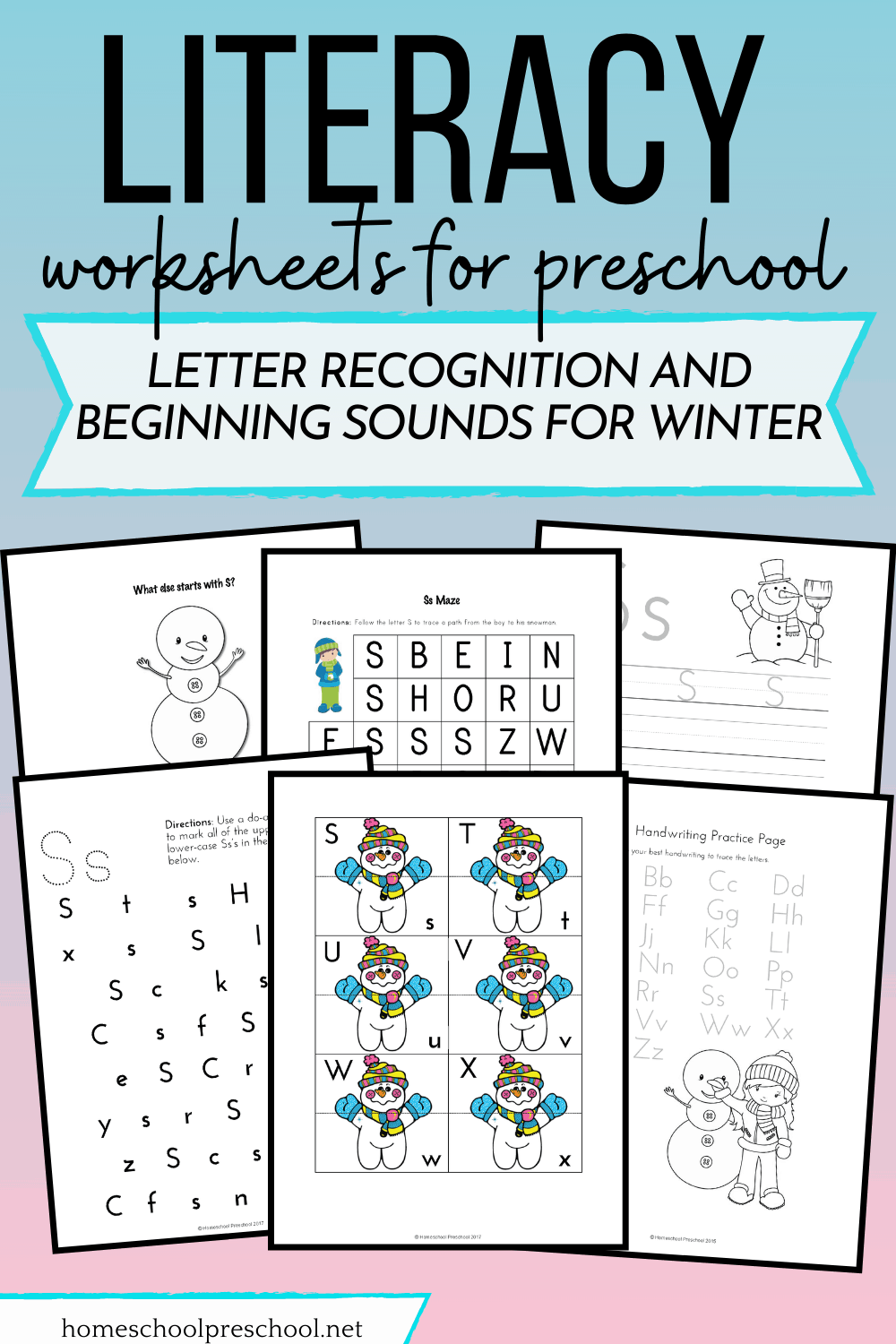 Winter Literacy Activities