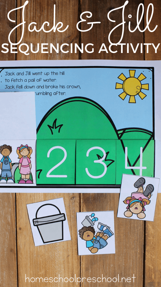 Jack and Jill Sequencing Pictures