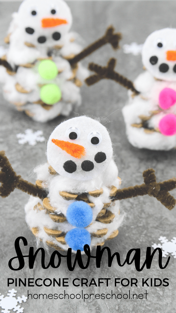 Preschool Snowman Craft