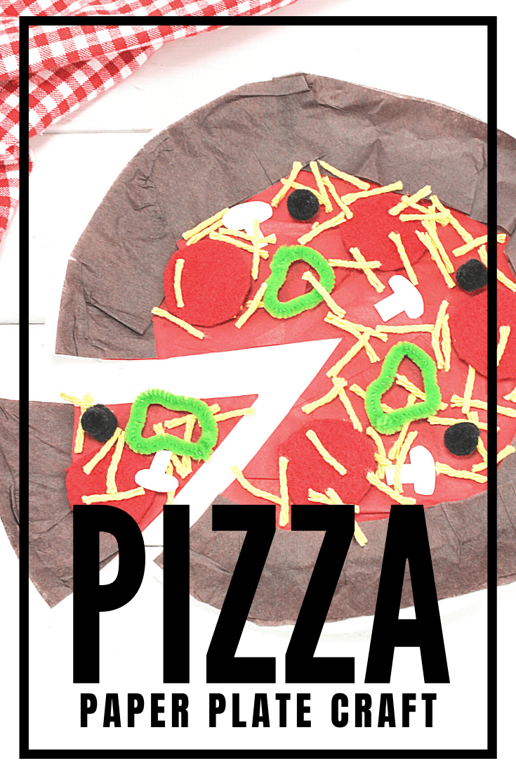 Paper Plate Pizza Craft