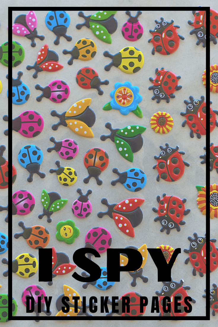 I Spy Sticker Pages