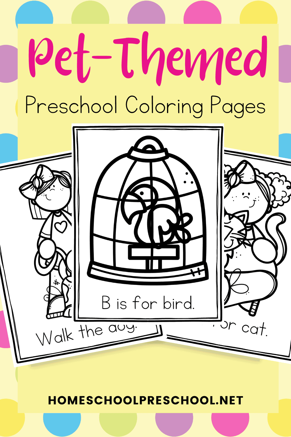 Pets Coloring Pages