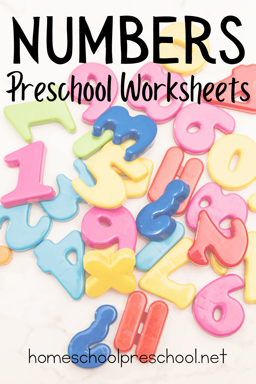 Preschool Number Worksheets