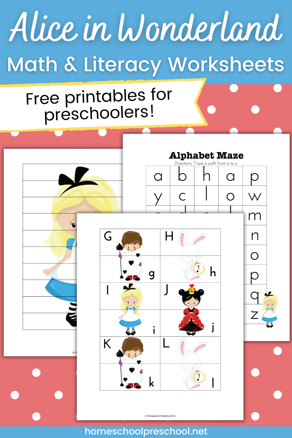 Alice in Wonderland Printables