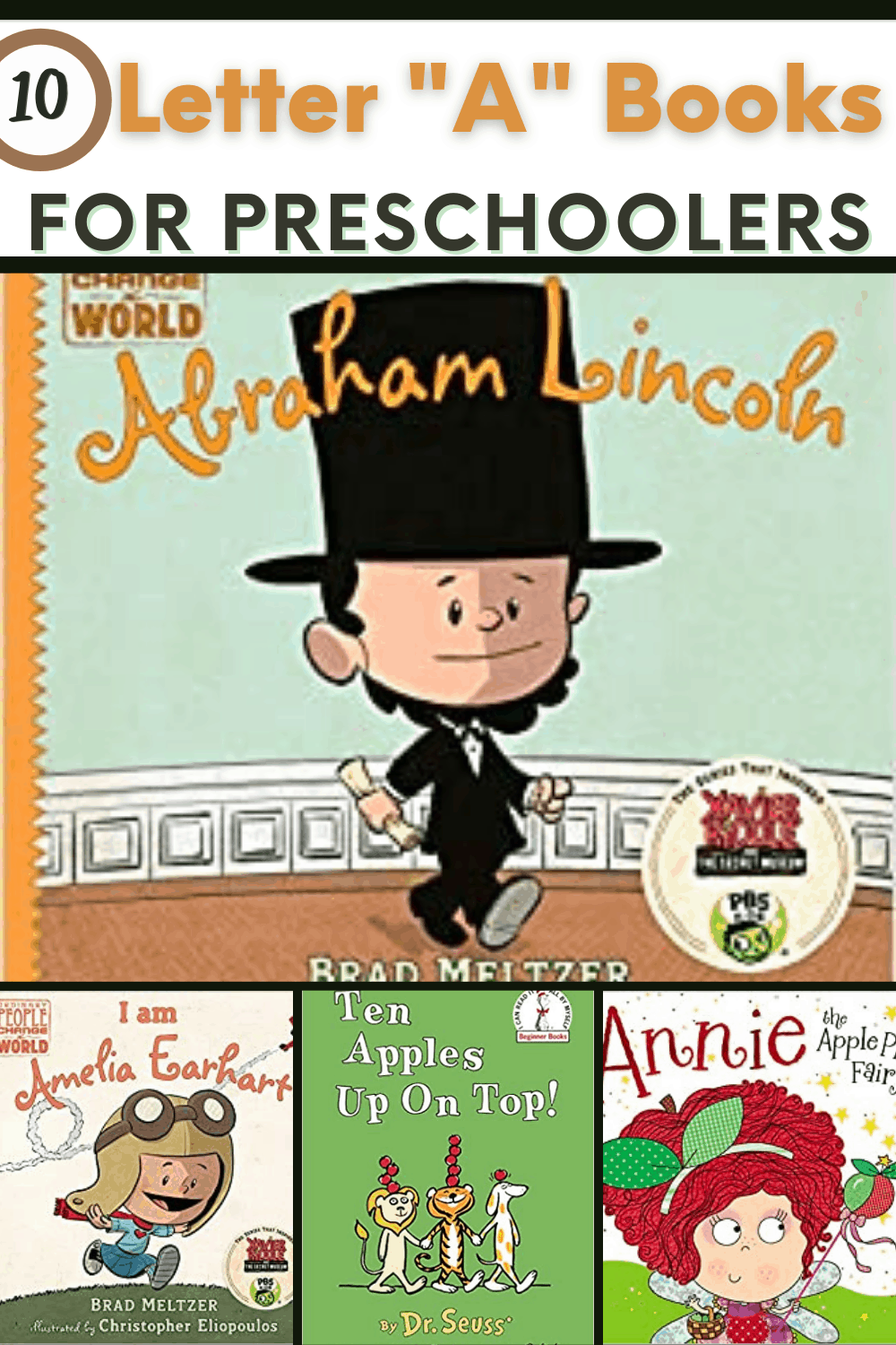 Letter A Books for Preschool