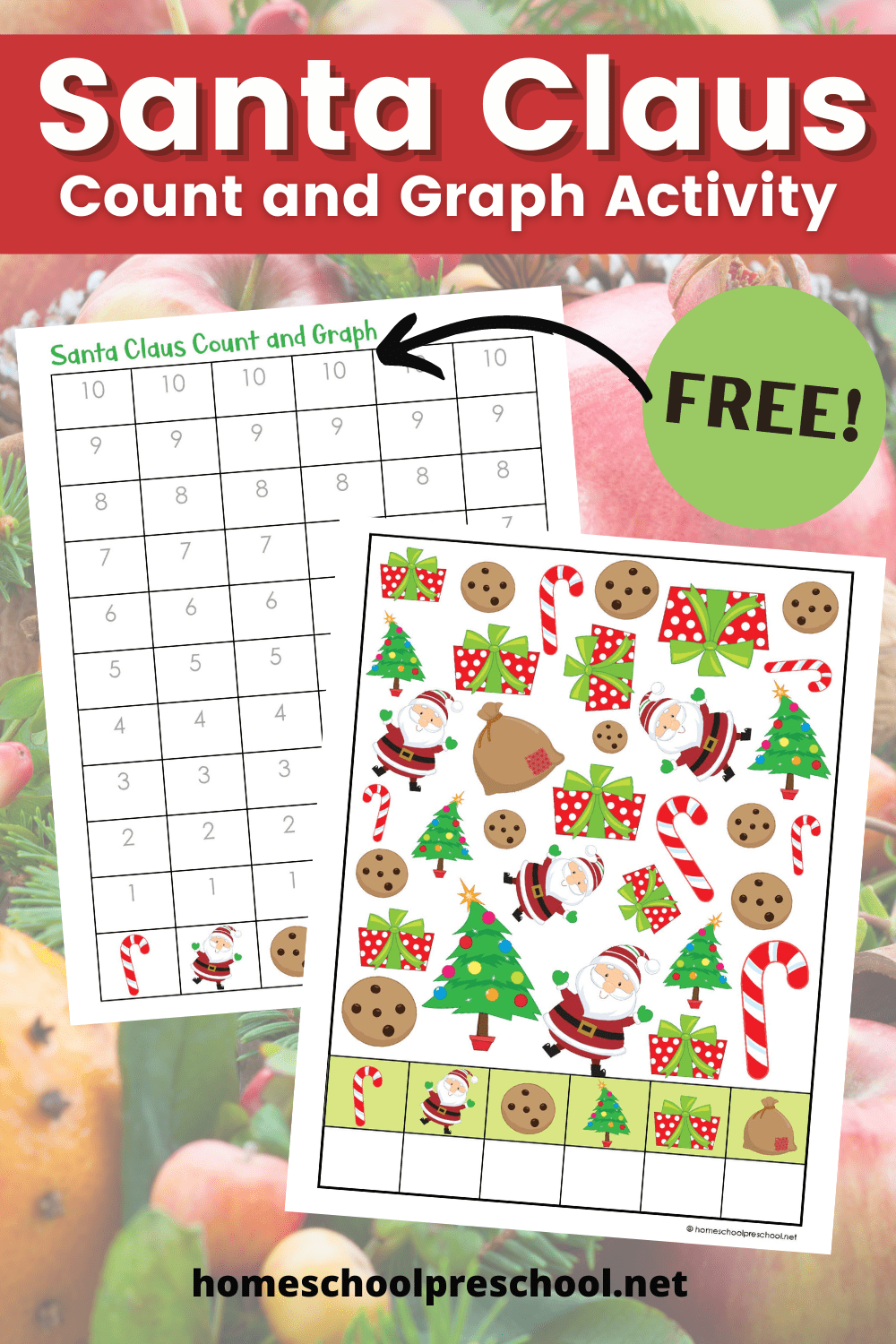 Santa Graphing Worksheets