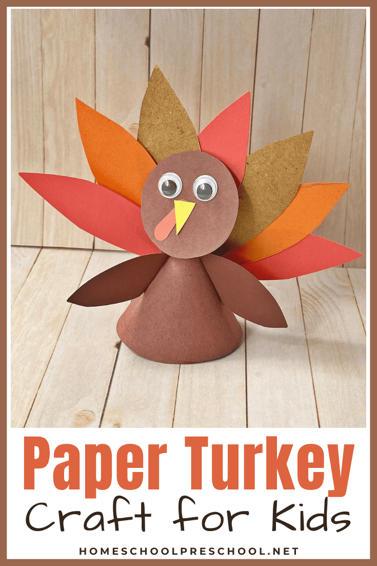 Thanksgiving Paper Turkey Craft