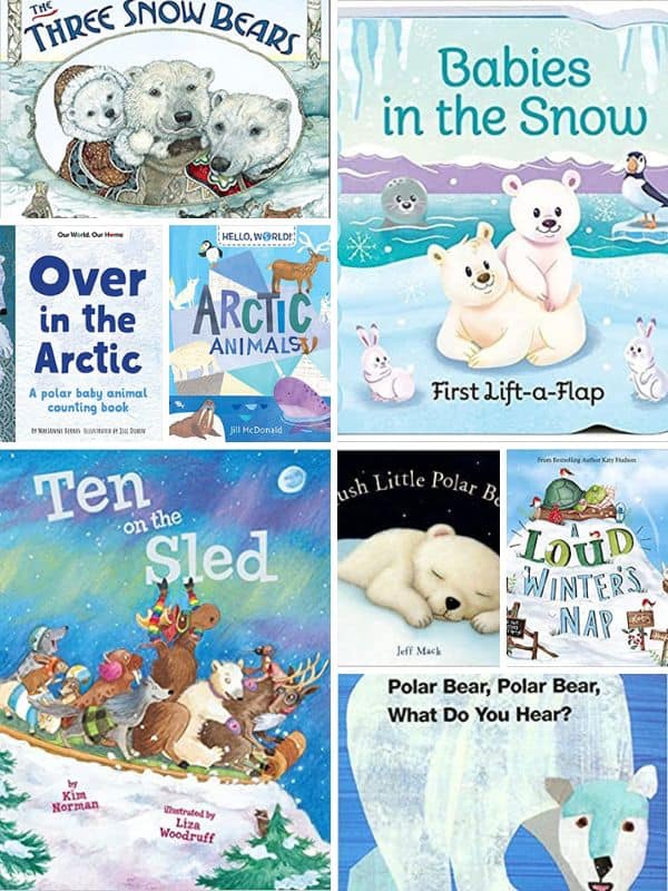 Winter Animals Books for Toddlers