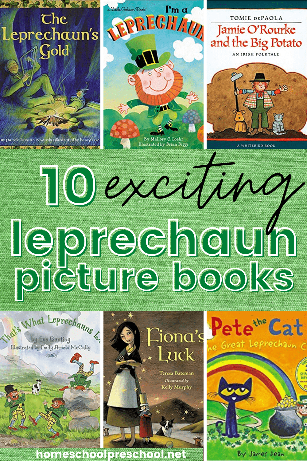 Leprechaun Books for Preschool