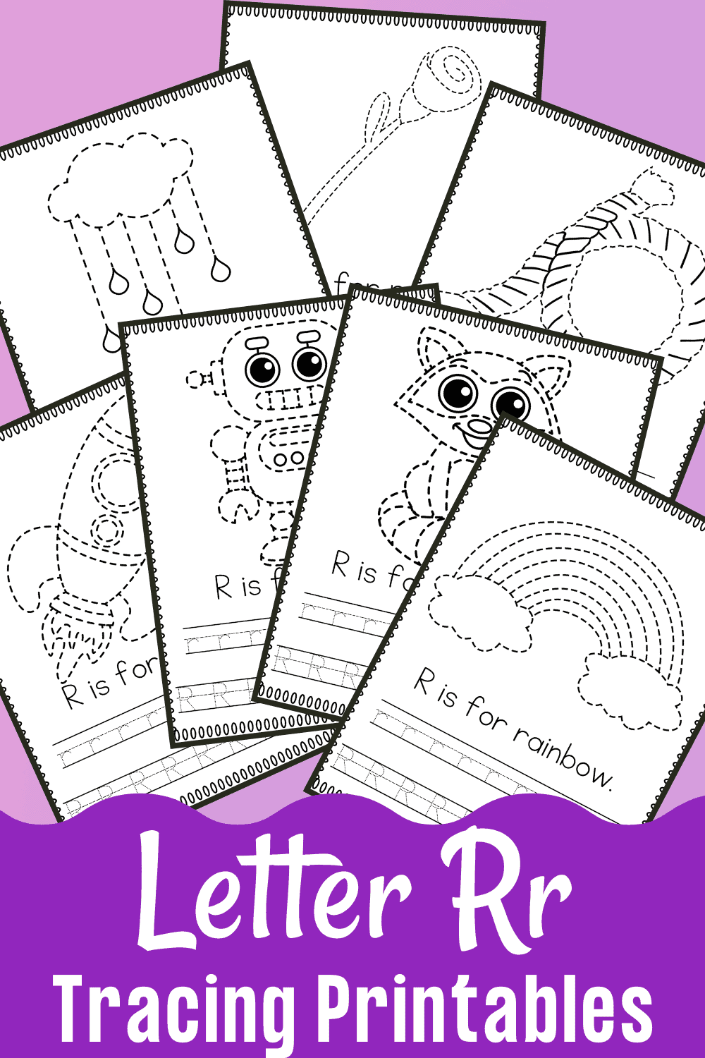 Letter R Tracing Worksheets