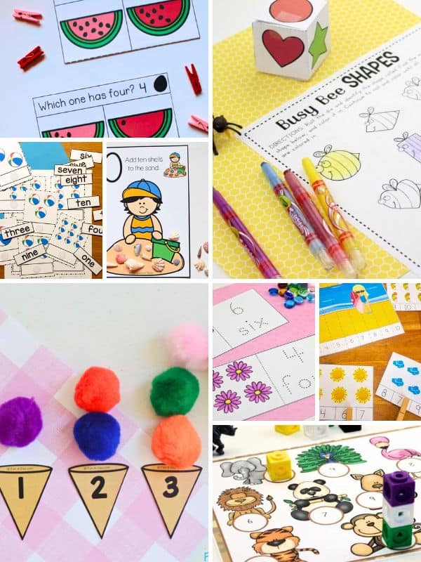 Summer Math Activities