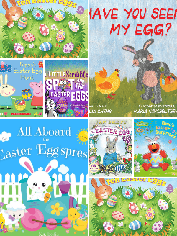 Easter Egg Books for Preschoolers