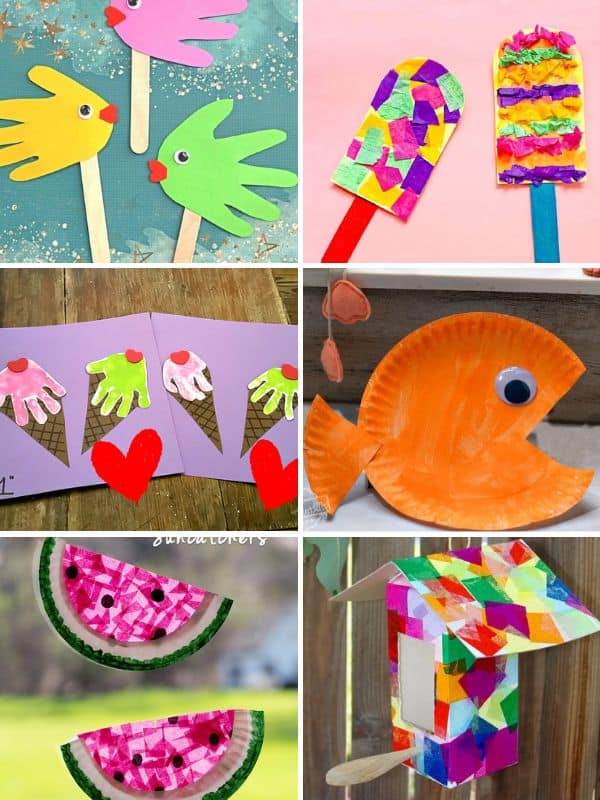 Summer Craft Ideas for Toddlers