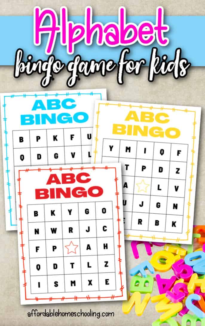 Alphabet Bingo Printable