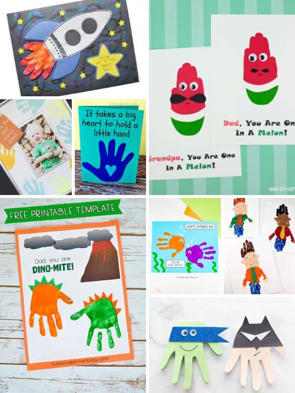 Easy Father’s Day Handprint Ideas for Preschoolers