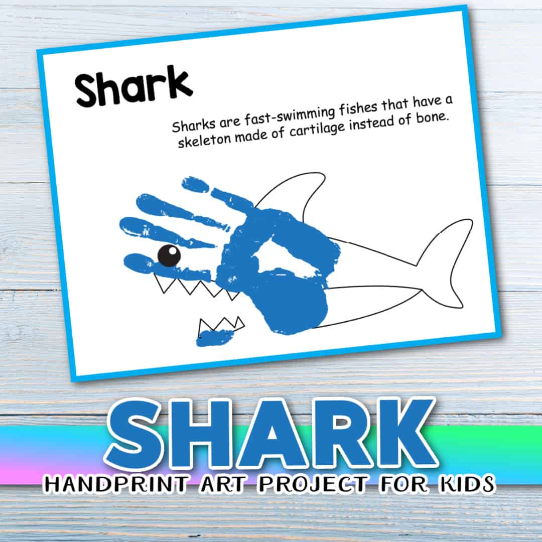 Handprint Shark Craft