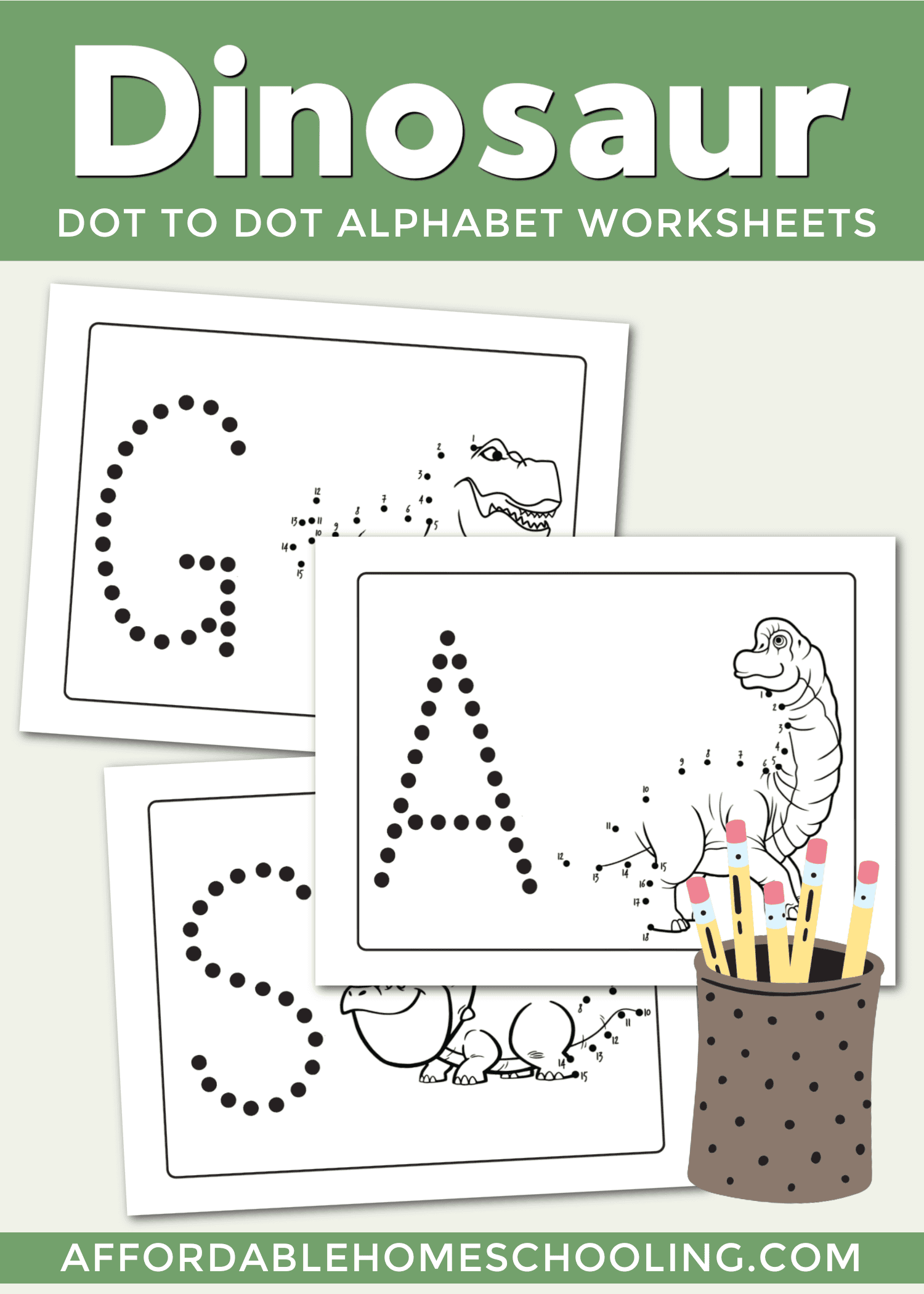 Dot to Dot Dinosaurs