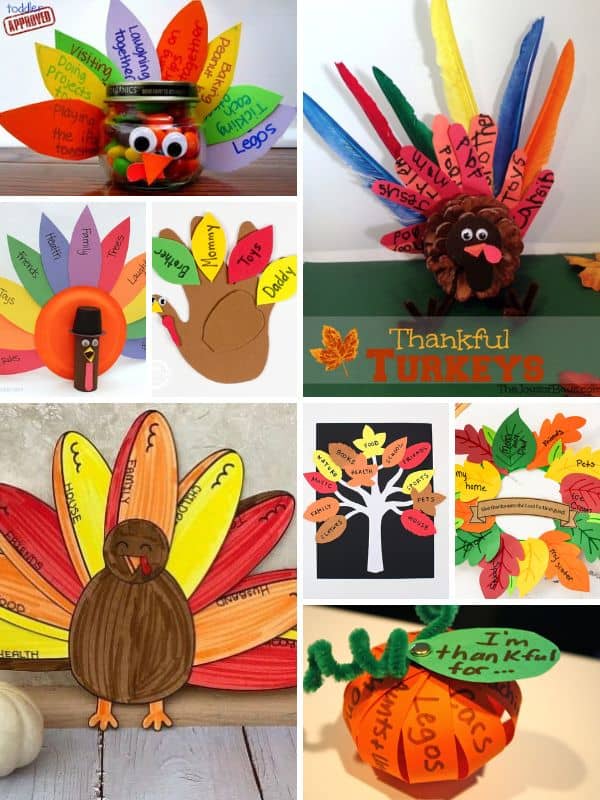 Thankful Crafts for Preschoolers