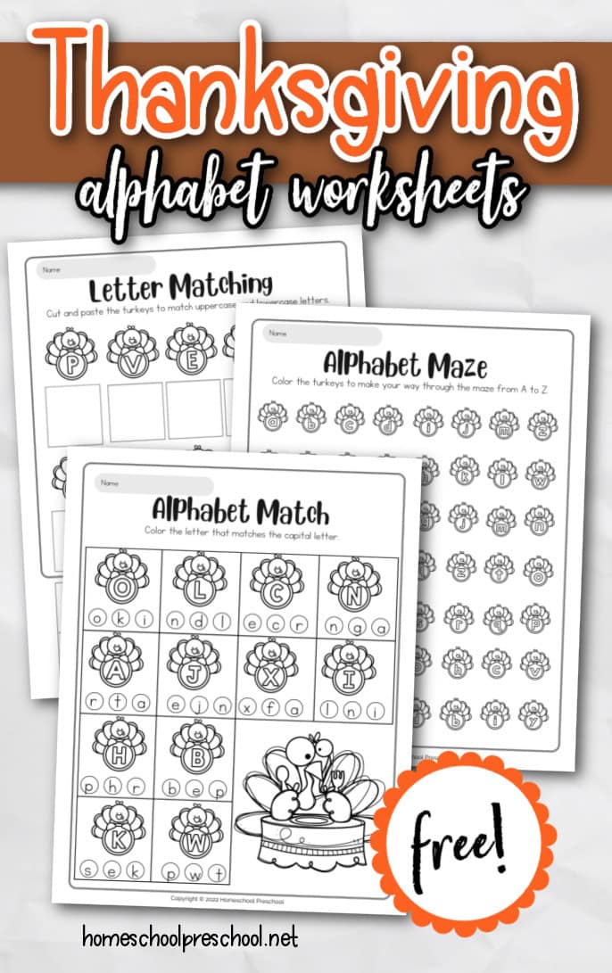 Thanksgiving Alphabet