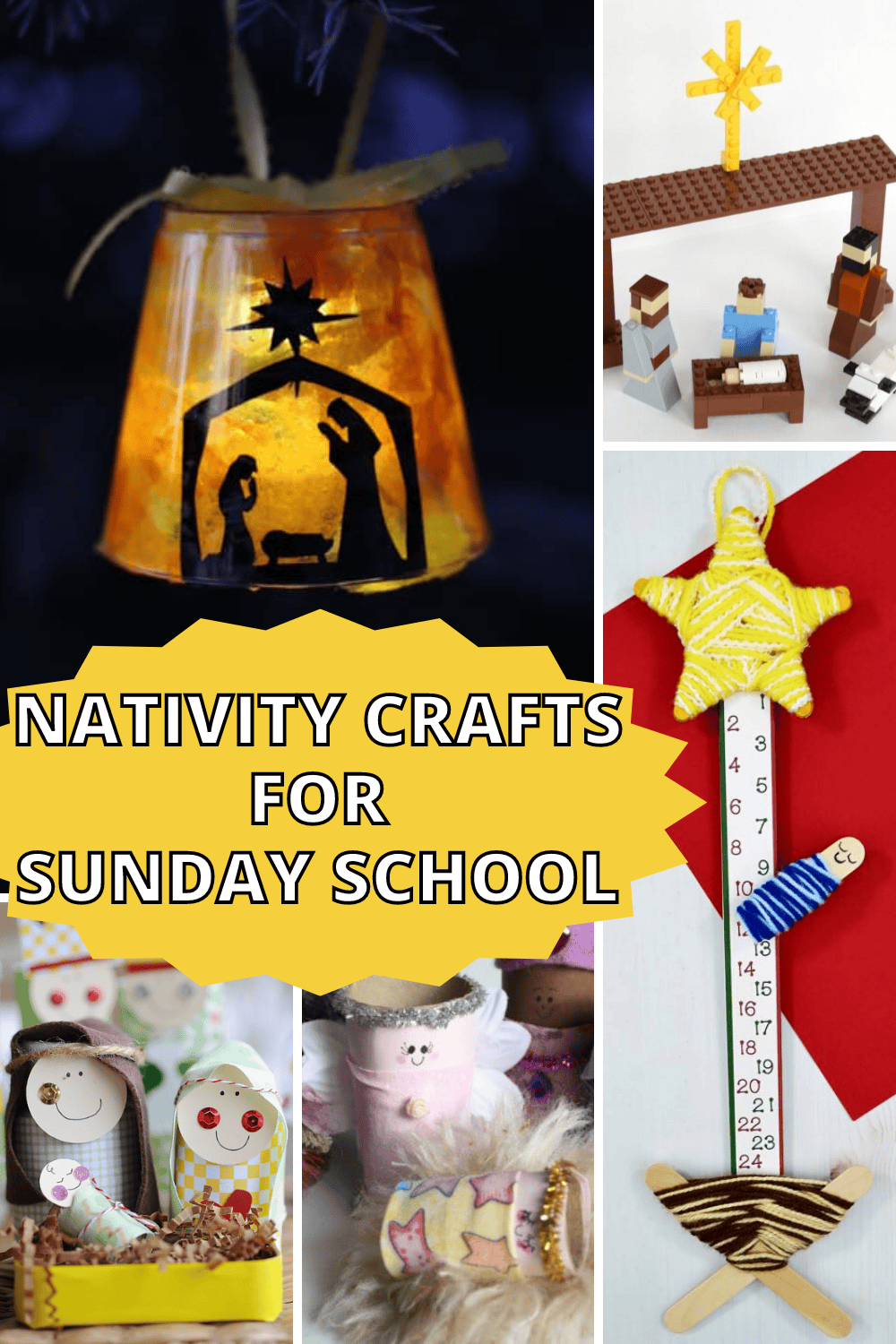 nativity crafts for sunday school