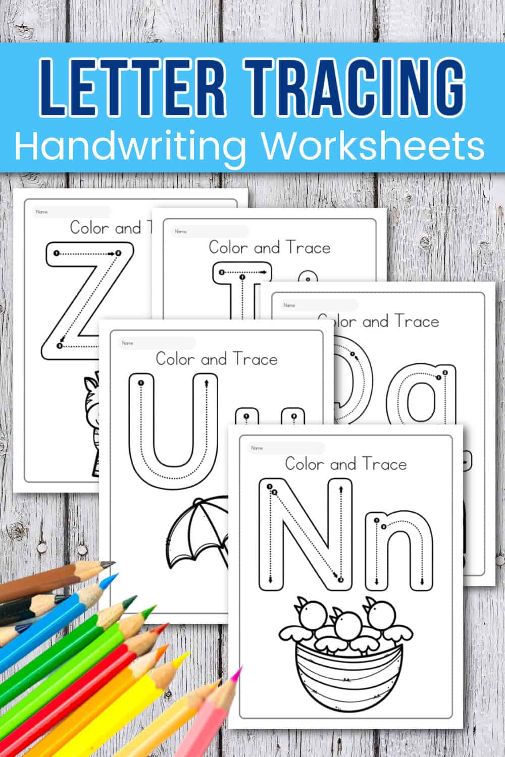 Letter Tracing with Arrows