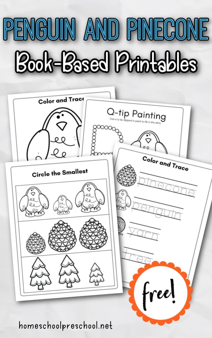 Penguin and Pinecone Activities