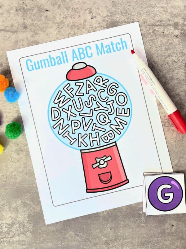 Alphabet Hunt Game