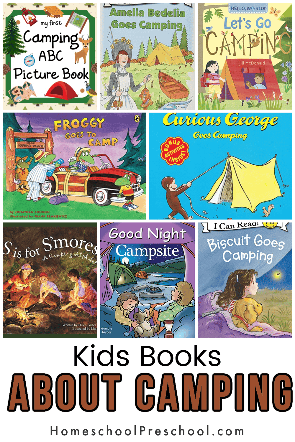 Kids Books About Camping