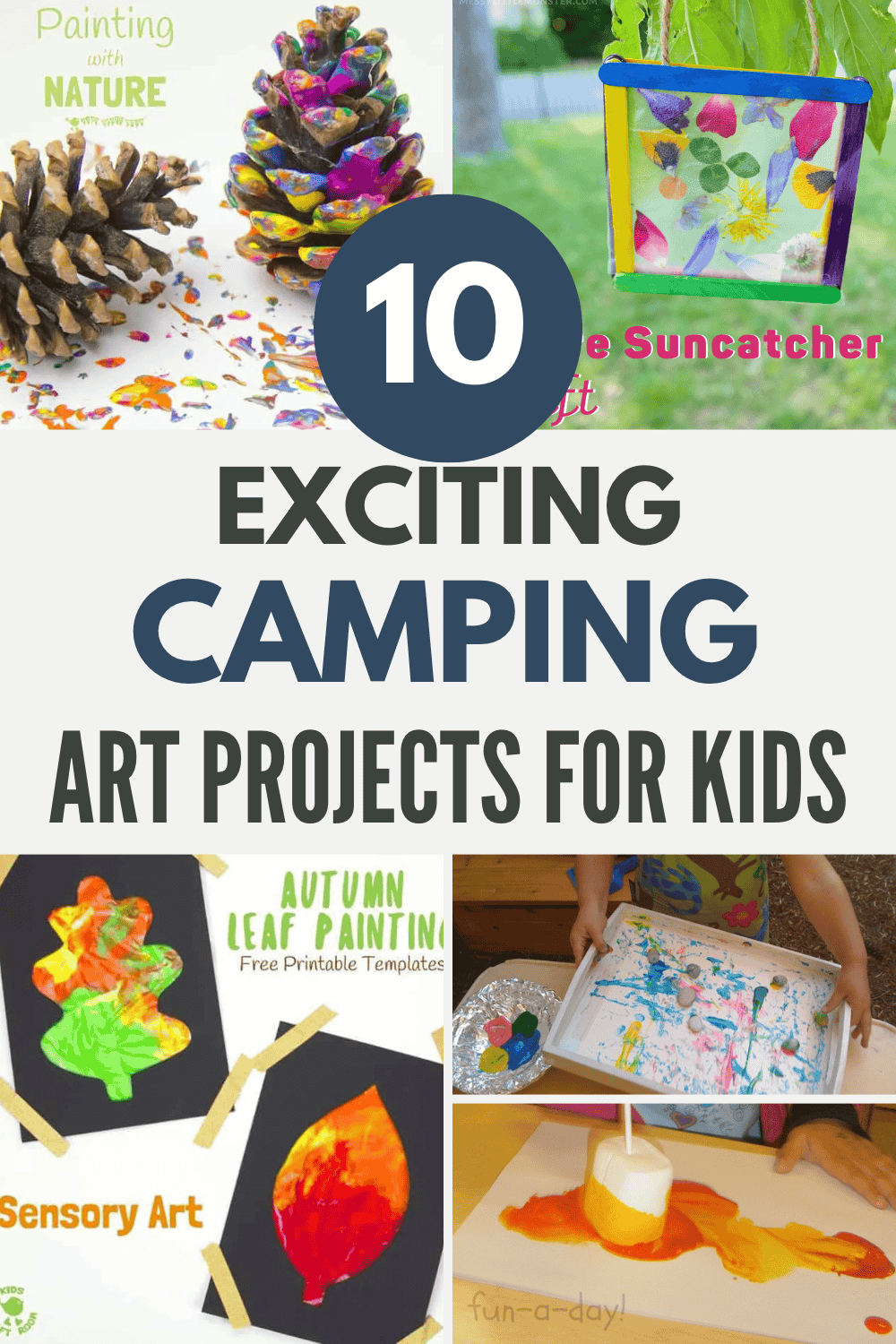 Camping Art Activities for Preschoolers