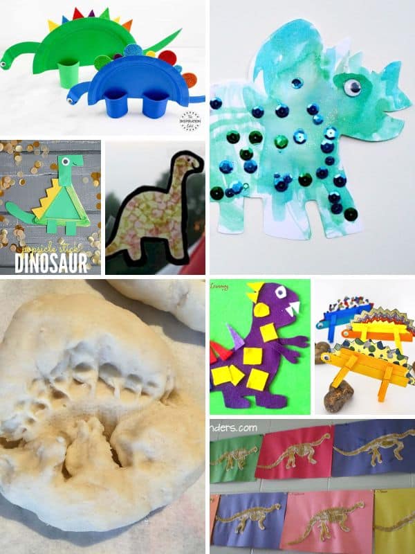 Easy Dinosaur Crafts for Preschoolers