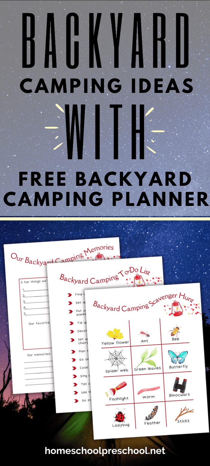 Backyard Camping Ideas