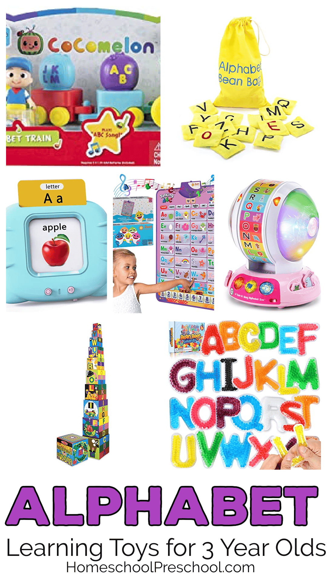 Alphabet Learning Toys for 3 Year Olds