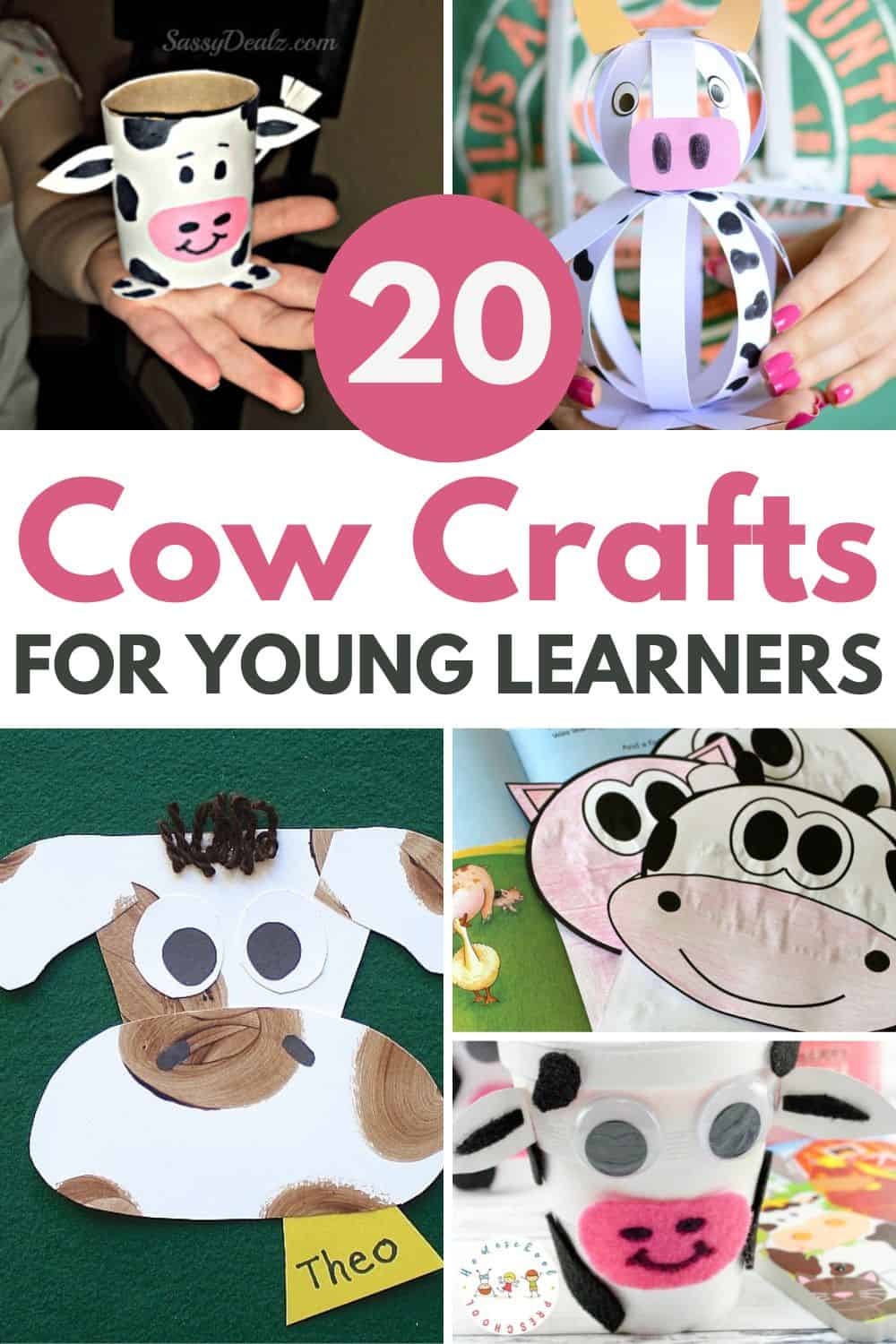 Cow Crafts for Preschoolers
