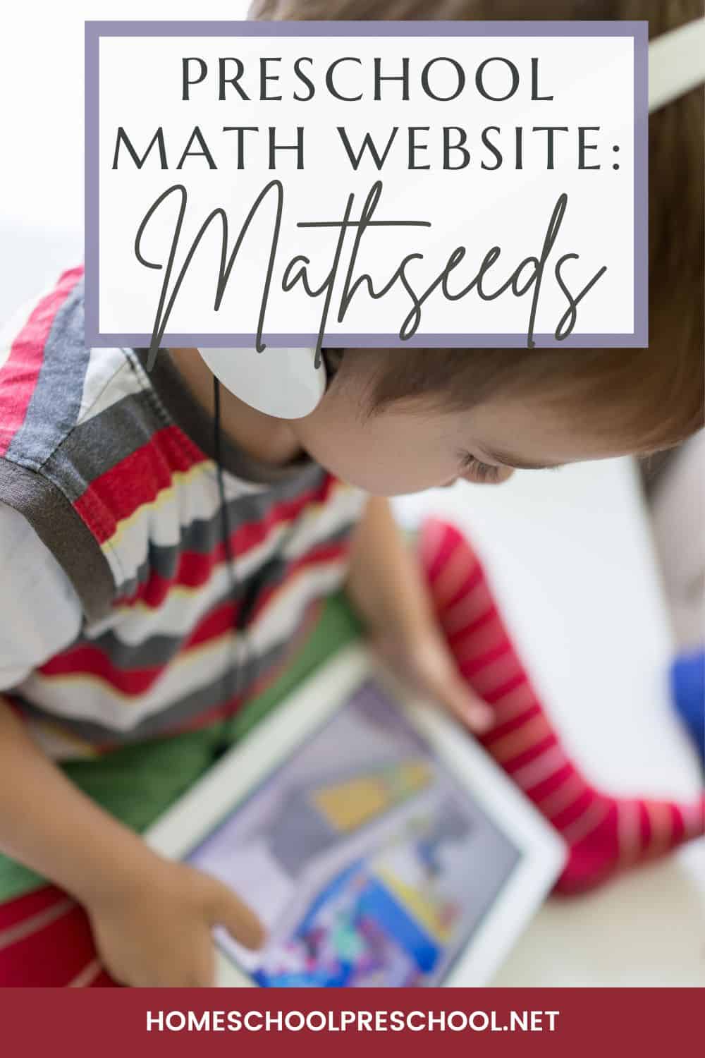 Preschool Math Websites: A Mathseeds Review
