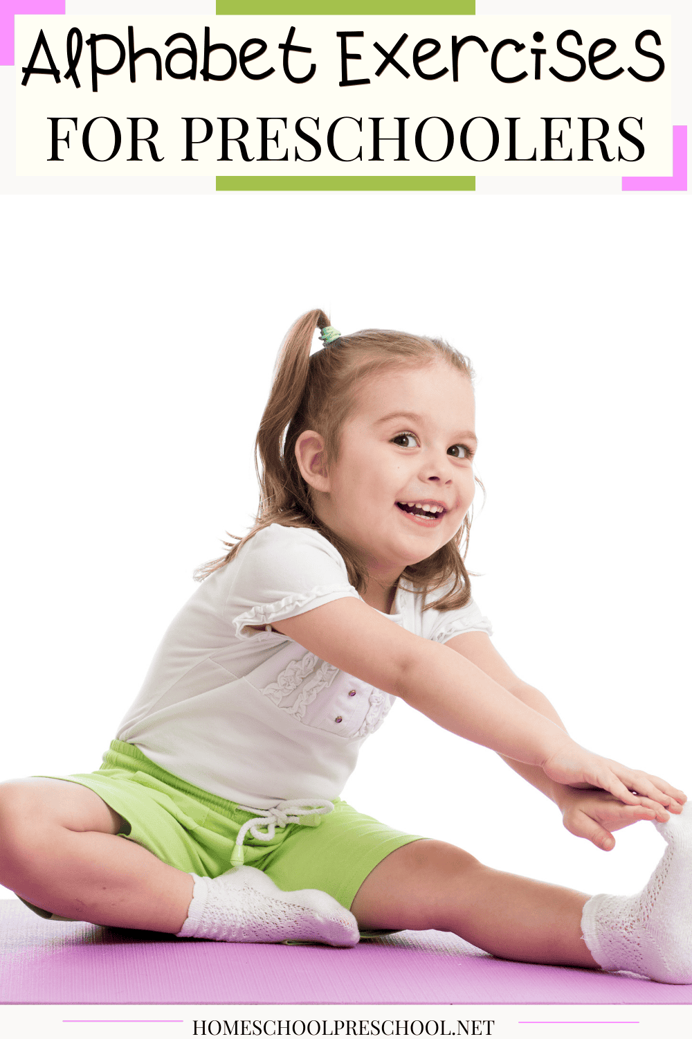 Alphabet Exercises for Preschoolers